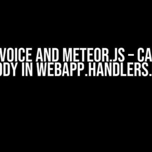 Twilio Voice and Meteor.js – Can’t Get req.body In WebApp.handlers.use()?