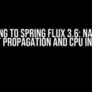 Upgrading to Spring Flux 3.6: Navigating Context Propagation and CPU Increases